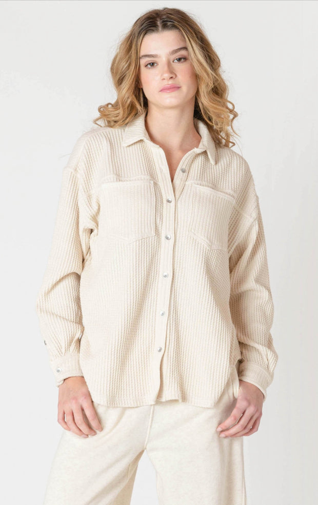 thermal knit jacket