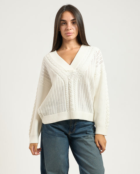 Etsuko cable sweater