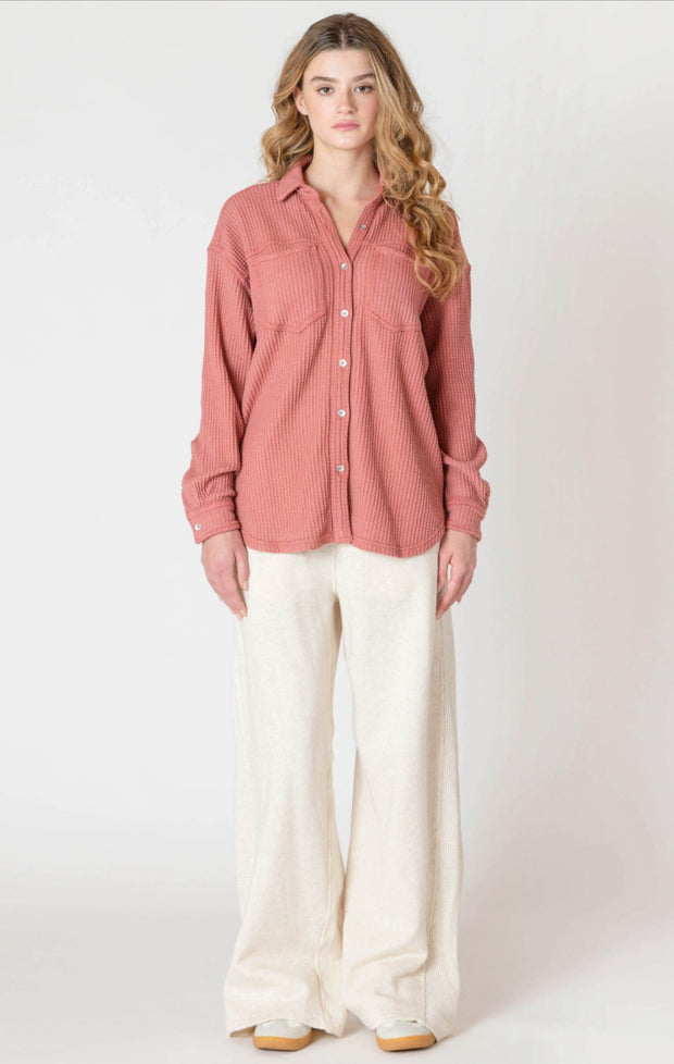 thermal knit jacket