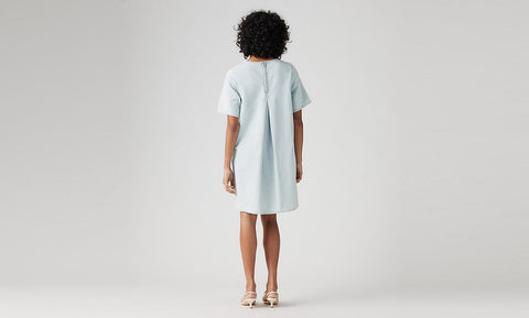 Denim tee dress