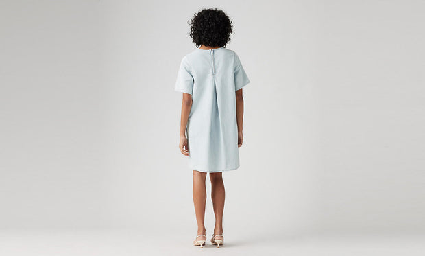 Denim tee dress
