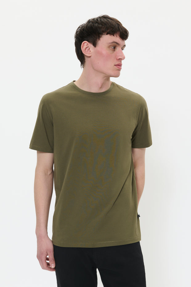 Jermalink cotton stretch t-shirt