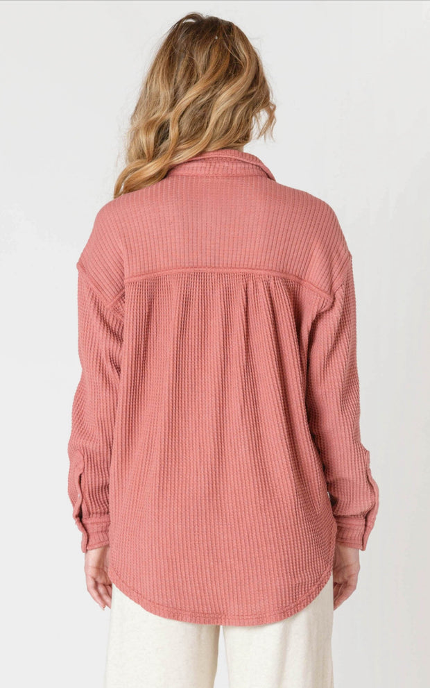 thermal knit jacket