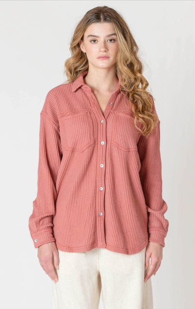 thermal knit jacket