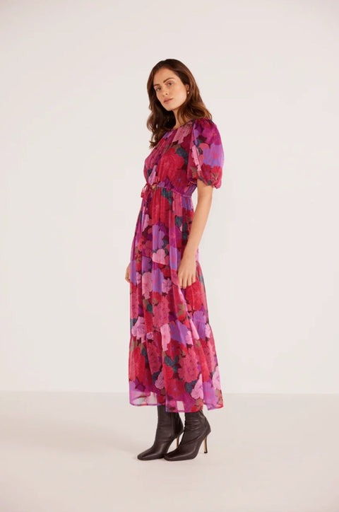 Lexie Tiered midi dress