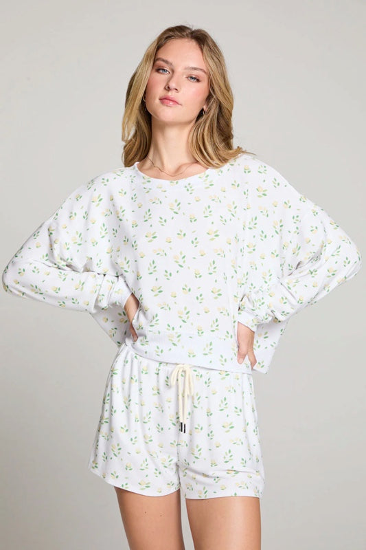 All over lemons long sleeve
