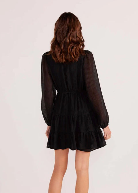 Amy long sleeve midi dress