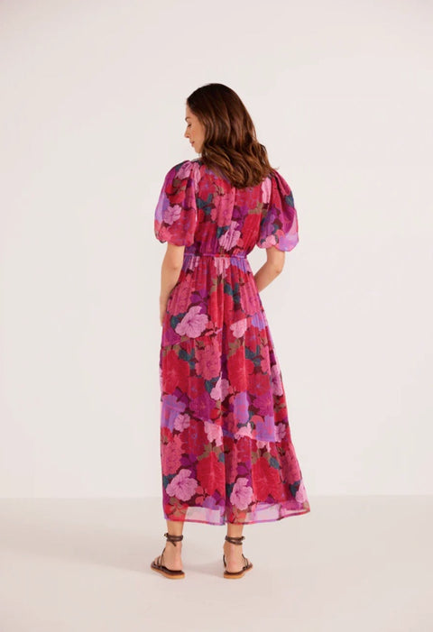 Lexie Tiered midi dress