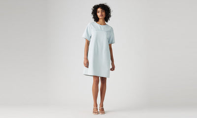 Denim tee dress