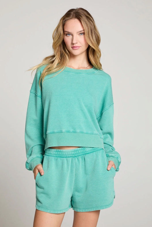 Casbah crop pullover