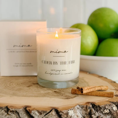 Cider By The Fire Candle
