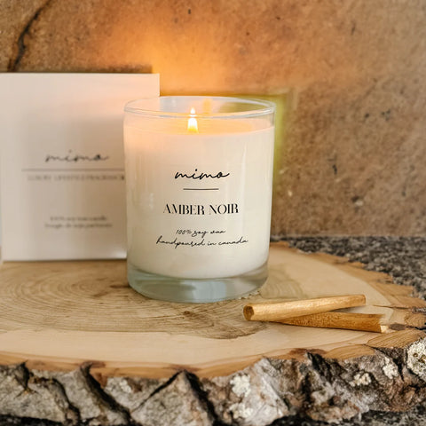 Amber Noir candle