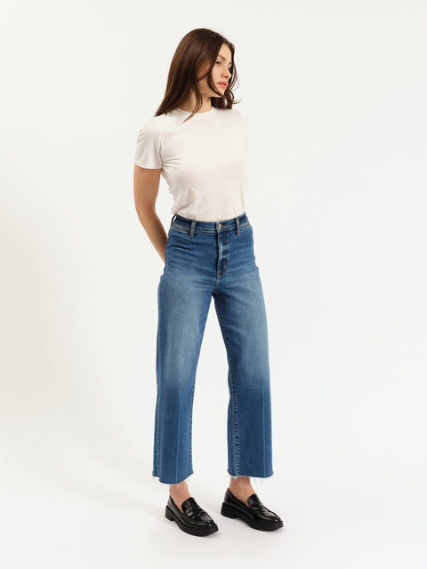 Pleaser-High Rise Wide Ankle