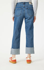 Savannah cuffed straight leg
