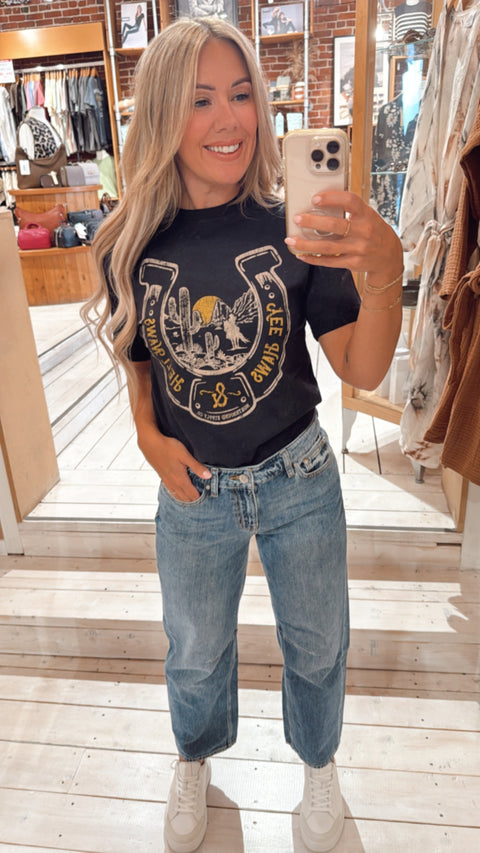 yee haws & hell naws t-shirt