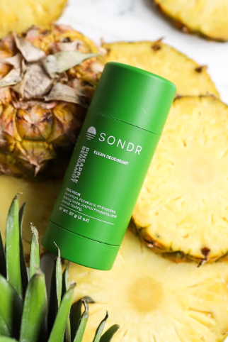 Sondr clean deodorant/Pineapple Bergamot