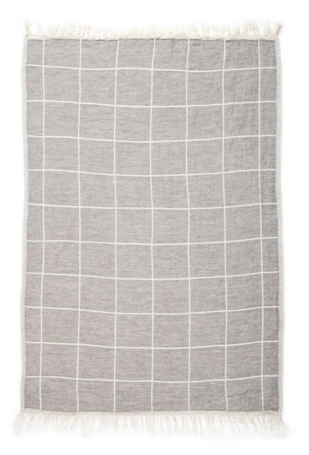 The Allure kitchen towel, Slate Grey