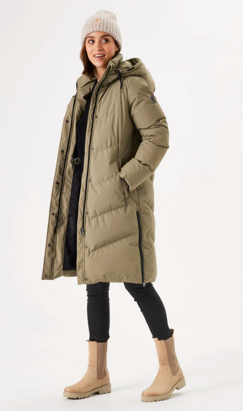 long puffer jacket