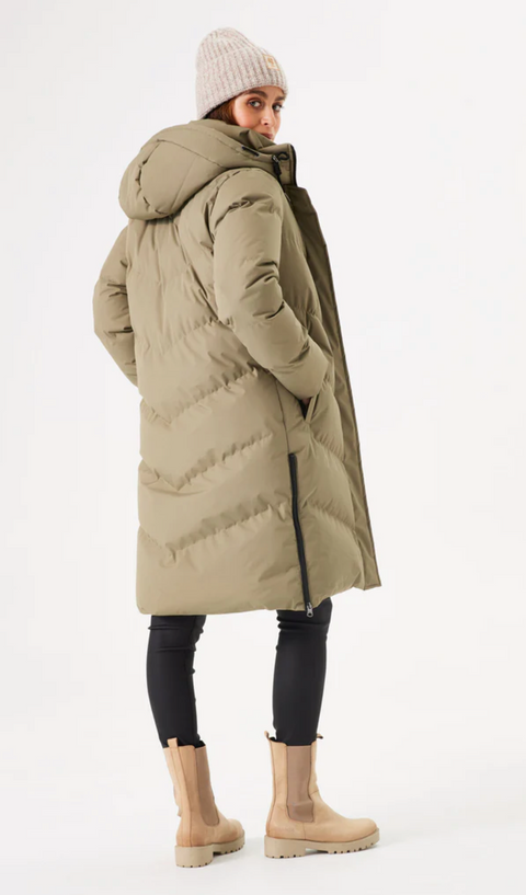 long puffer jacket