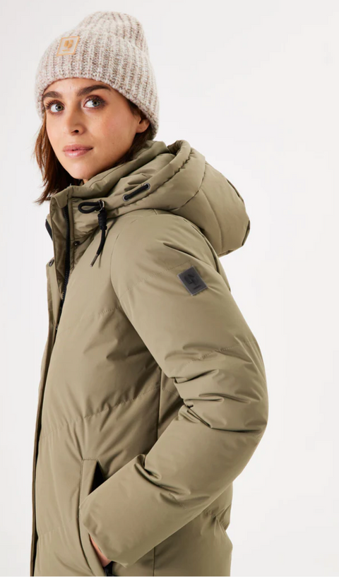 long puffer jacket