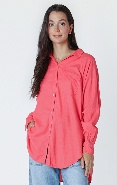 button front blouse