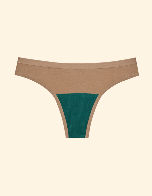 seamless low-mid rise thong