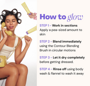 Instant bronzing cream