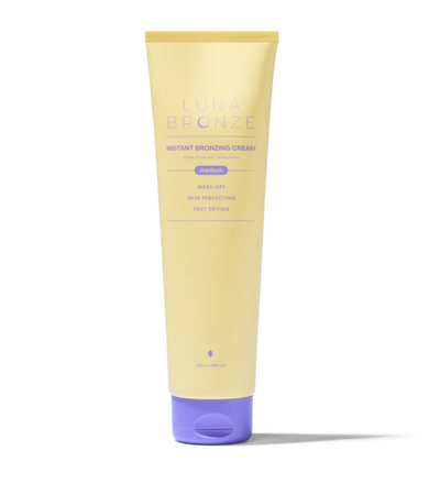Instant bronzing cream