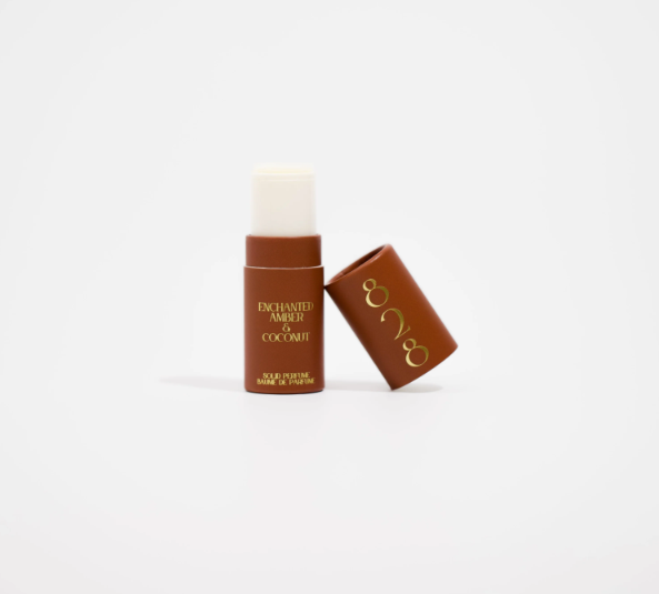Enchanted amber & coconut solid perfume