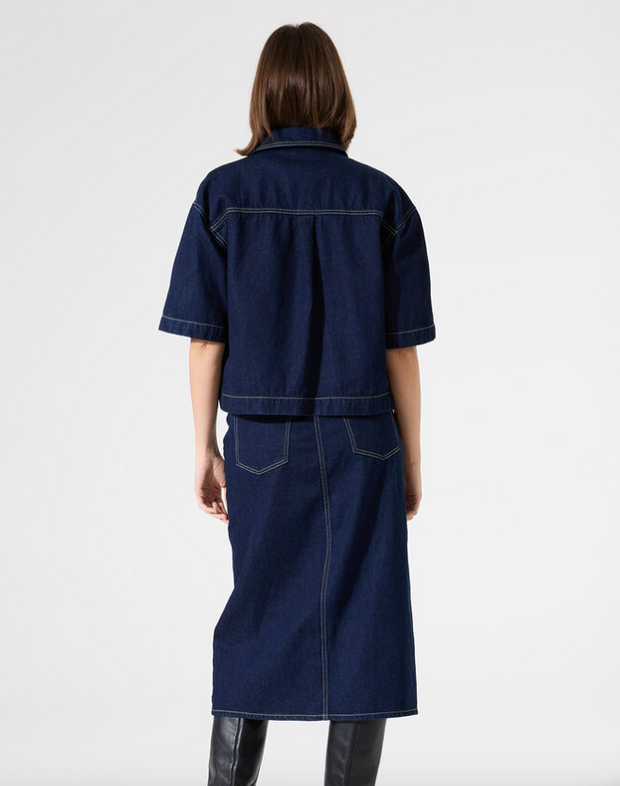 Denim skirt