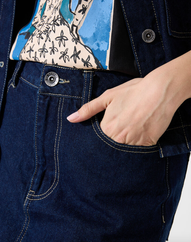 Denim skirt