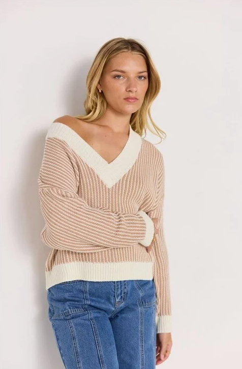 Elsie v-neck knit