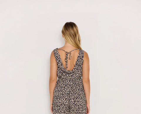 Elka cowl neck top