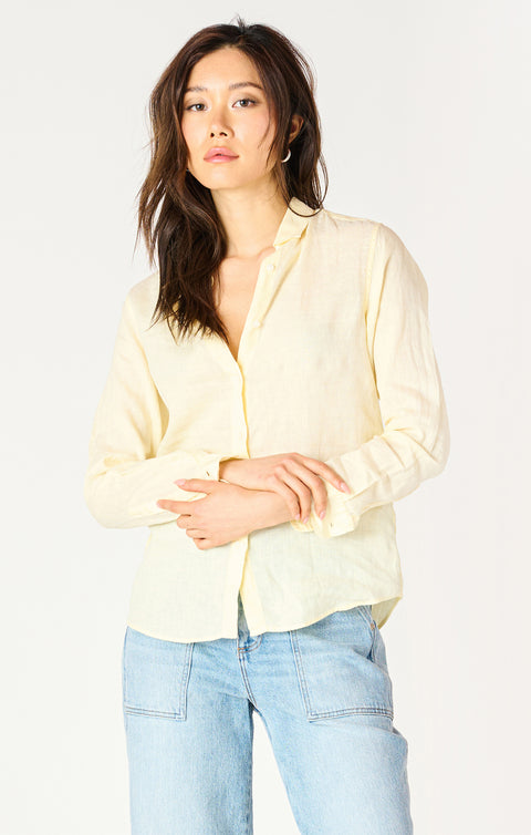 button front blouse