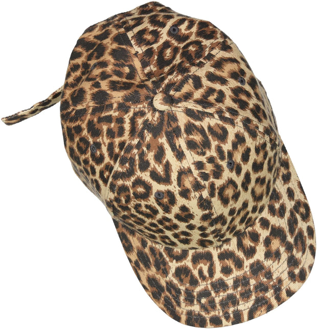 Cheetah print hat