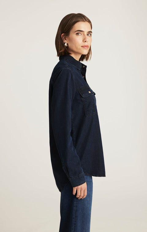 Nia denim shirt
