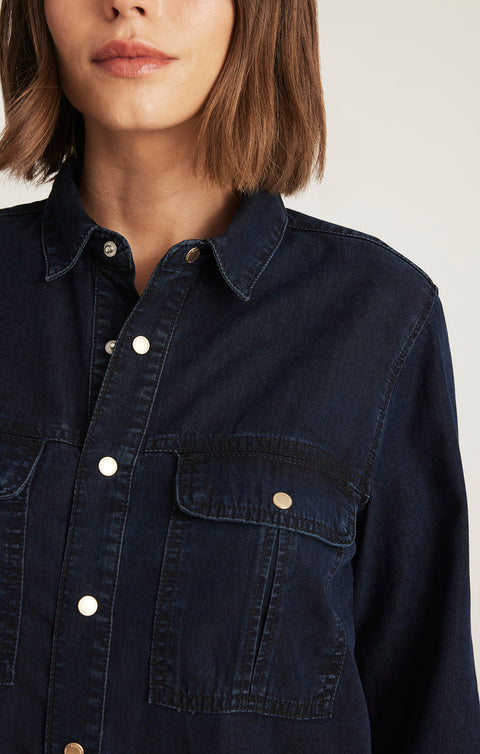 Nia denim shirt