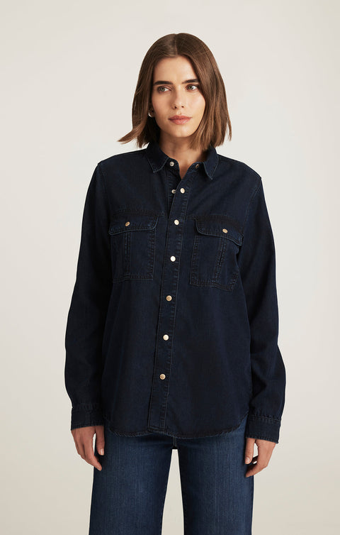 Nia denim shirt