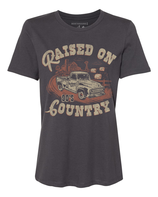 Raised on country t-shirt