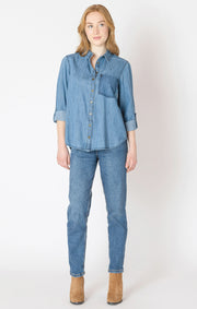 Washed Pocket Denim shirt