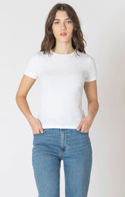 Basic ribbed tee