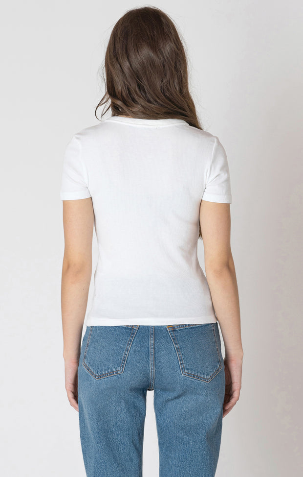 Basic ribbed tee