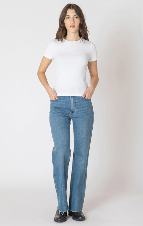 Basic ribbed tee