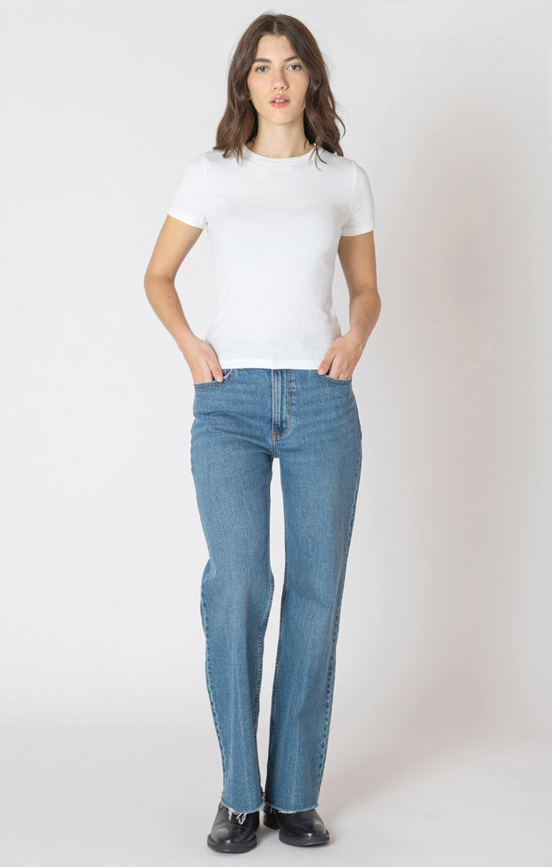 Basic ribbed tee