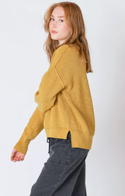 Mockneck sweater