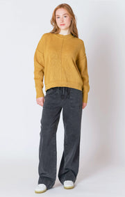Mockneck sweater