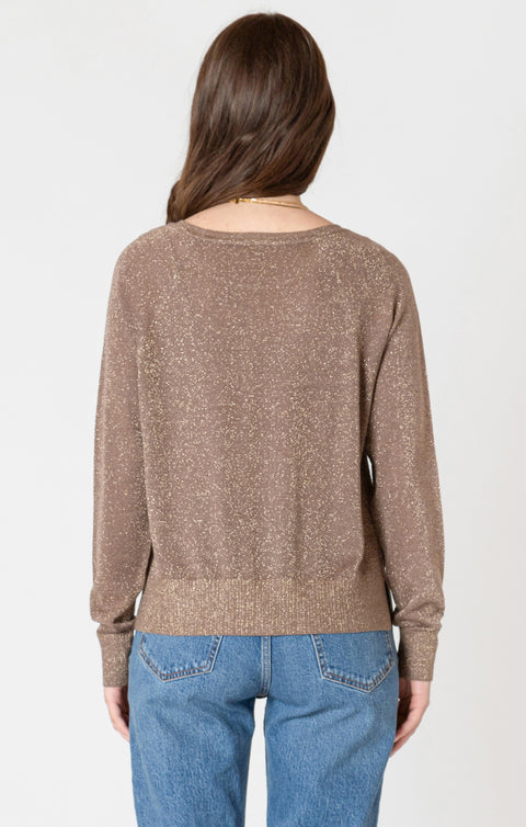 DV Raglan lurex sweater