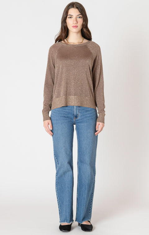 DV Raglan lurex sweater