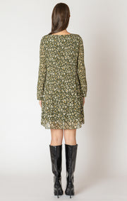 pleated dress