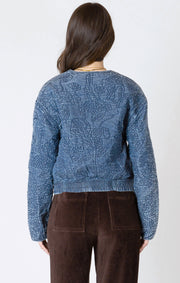 quilted bomber jacket